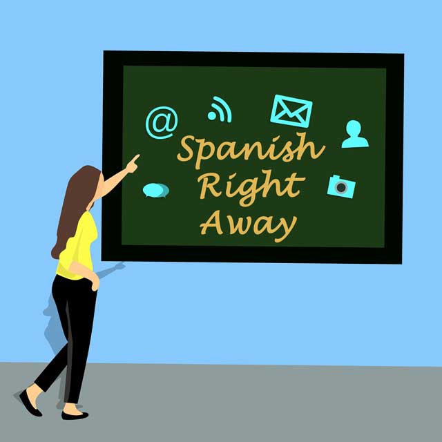 Spanish Right Away Contact Board