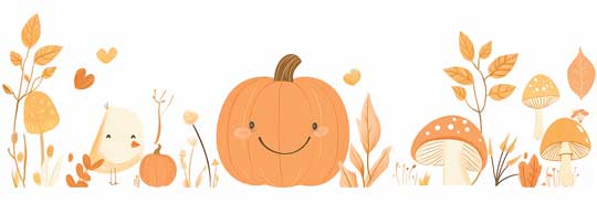 Happy Thanksgiving! Acción de Gracias. Pumpkins. Learn Spanish right away learn Dia de Action de gracias